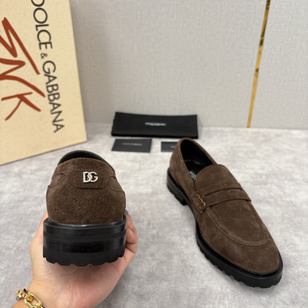 💋💍DG家新品 杜嘉-班纳 Dolce&Gabban* 男士正装鞋厚底鞋 这款乐福鞋皮鞋是把“雅痞松弛感
