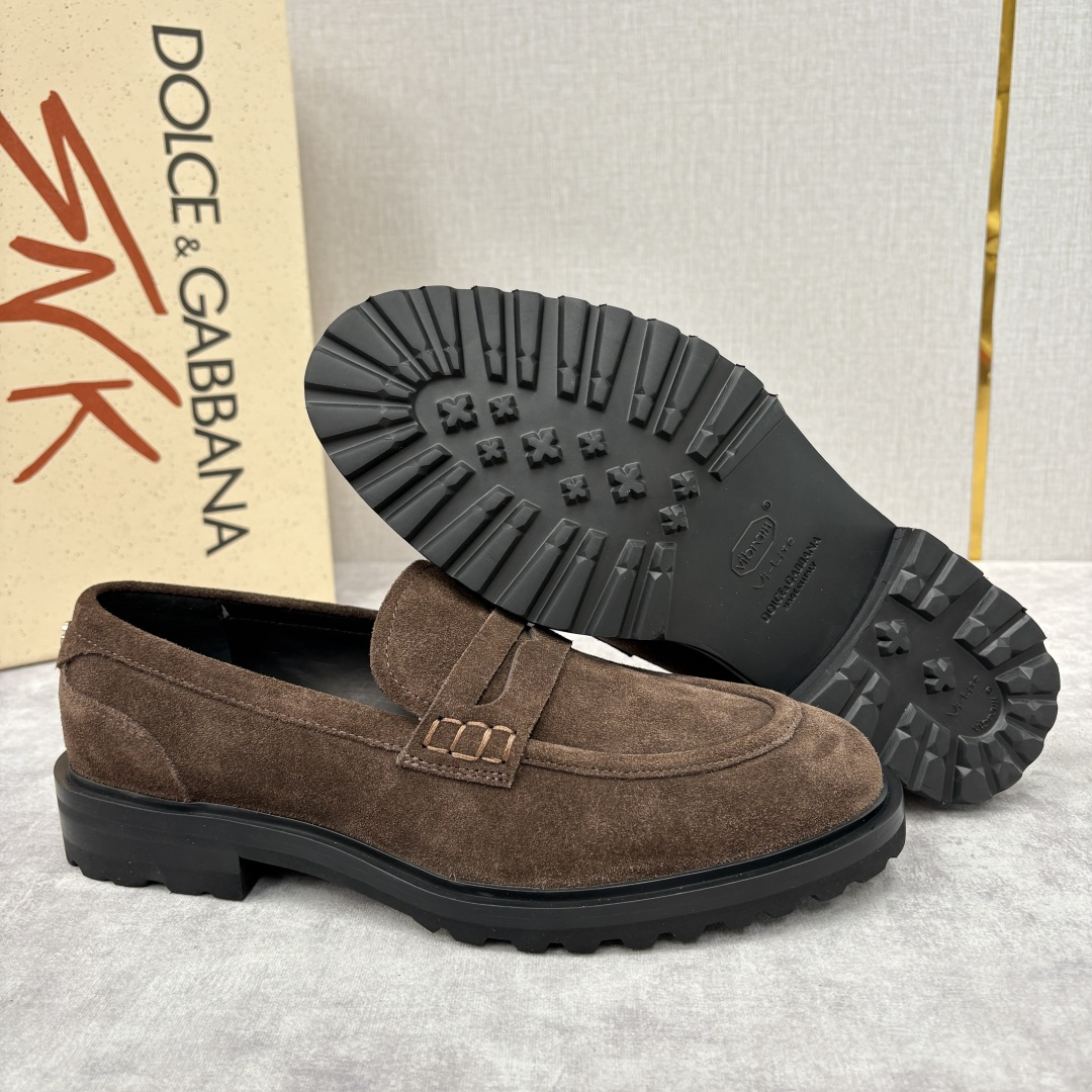 💋💍DG家新品 杜嘉-班纳 Dolce&Gabban* 男士正装鞋厚底鞋 这款乐福鞋皮鞋是把“雅痞松弛感