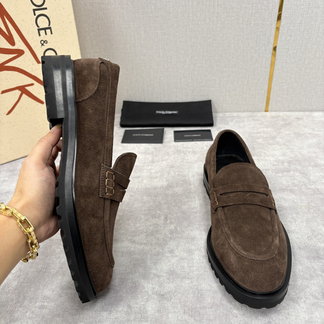 💋💍DG家新品 杜嘉-班纳 Dolce&Gabban* 男士正装鞋厚底鞋 这款乐福鞋皮鞋是把“雅痞松弛感