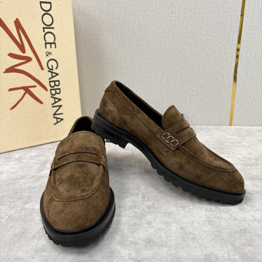 💋💍DG家新品 杜嘉-班纳 Dolce&Gabban* 男士正装鞋厚底鞋 这款乐福鞋皮鞋是把“雅痞松弛感