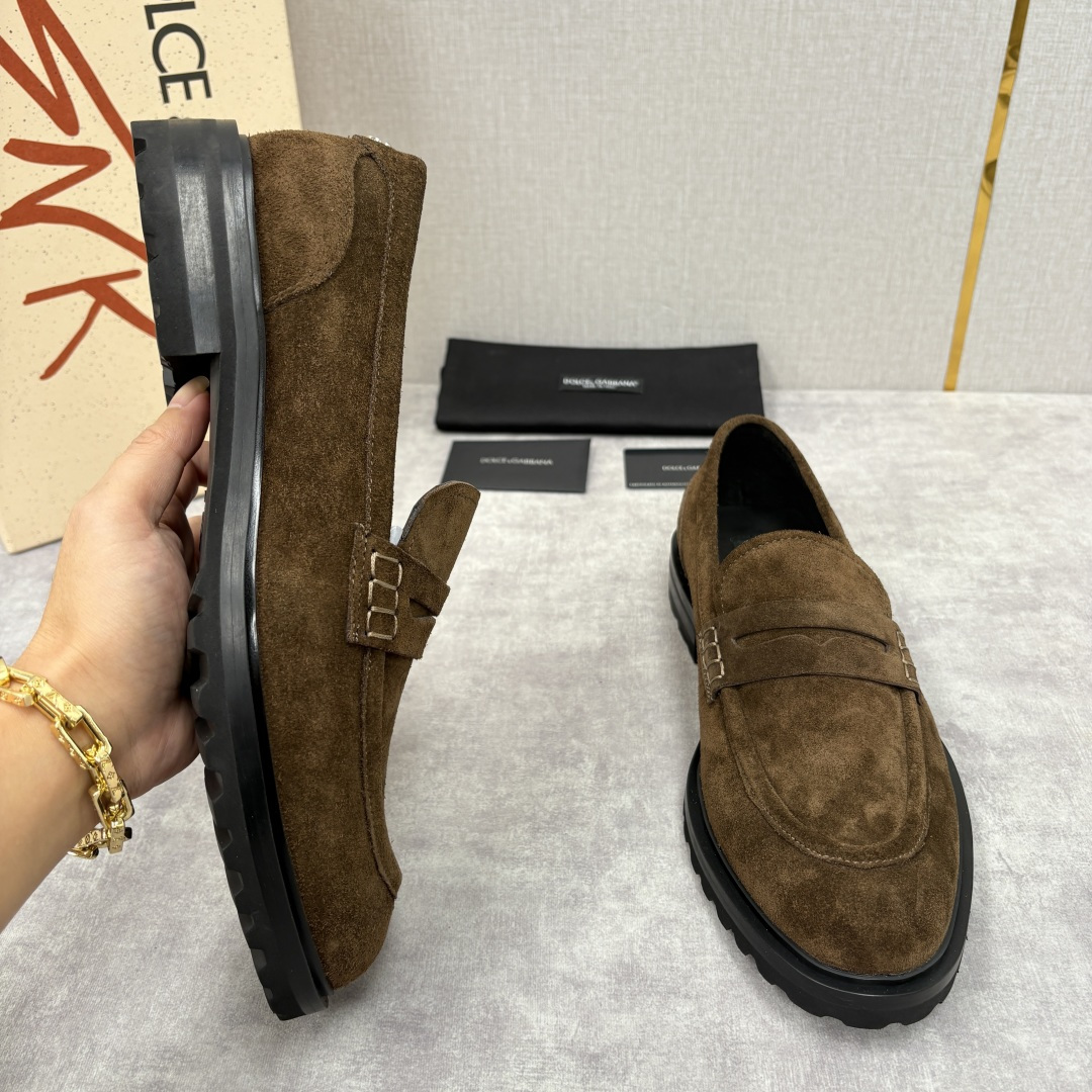 💋💍DG家新品 杜嘉-班纳 Dolce&Gabban* 男士正装鞋厚底鞋 这款乐福鞋皮鞋是把“雅痞松弛感