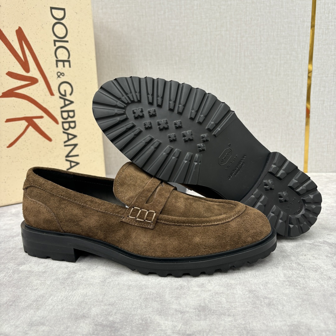 💋💍DG家新品 杜嘉-班纳 Dolce&Gabban* 男士正装鞋厚底鞋 这款乐福鞋皮鞋是把“雅痞松弛感