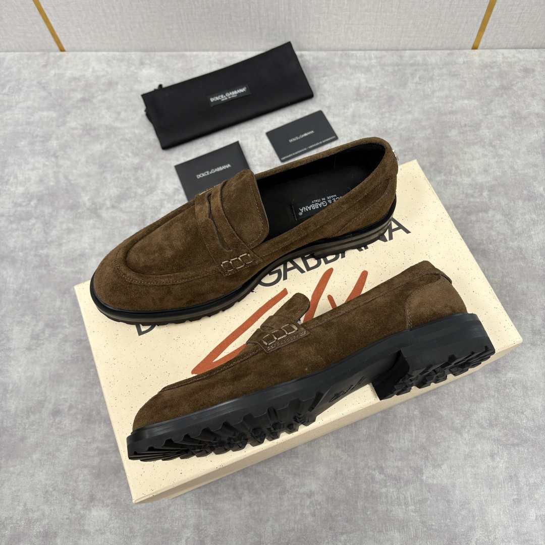 💋💍DG家新品 杜嘉-班纳 Dolce&Gabban* 男士正装鞋厚底鞋 这款乐福鞋皮鞋是把“雅痞松弛感