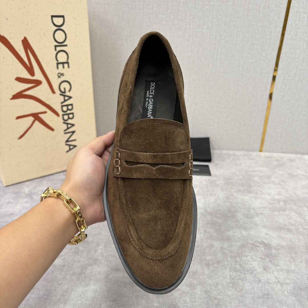 💋💍DG家新品 杜嘉-班纳 Dolce&Gabban* 男士正装鞋厚底鞋 这款乐福鞋皮鞋是把“雅痞松弛感