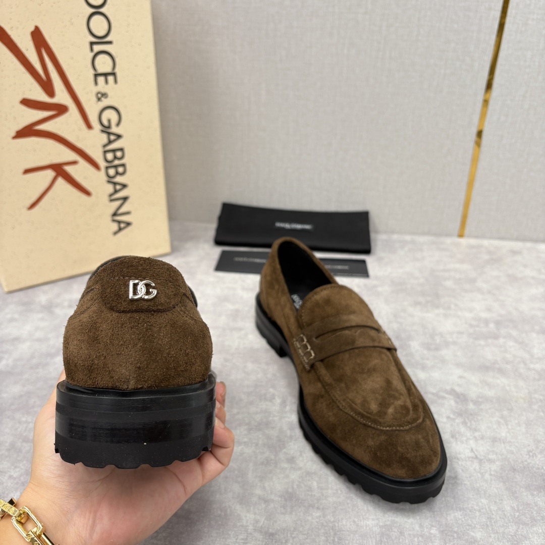 💋💍DG家新品 杜嘉-班纳 Dolce&Gabban* 男士正装鞋厚底鞋 这款乐福鞋皮鞋是把“雅痞松弛感