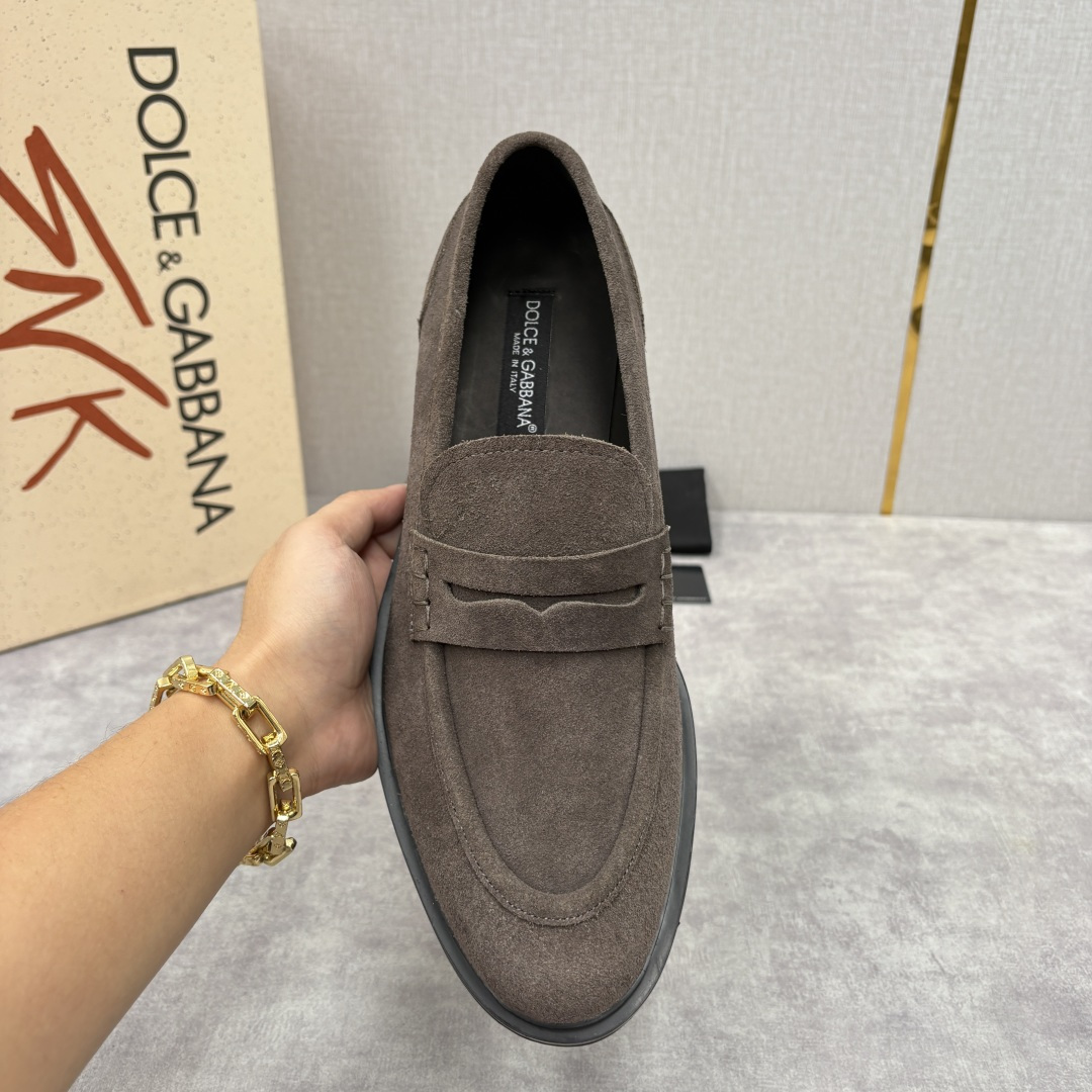 💋💍DG家新品 杜嘉-班纳 Dolce&Gabban* 男士正装鞋厚底鞋 这款乐福鞋皮鞋是把“雅痞松弛感