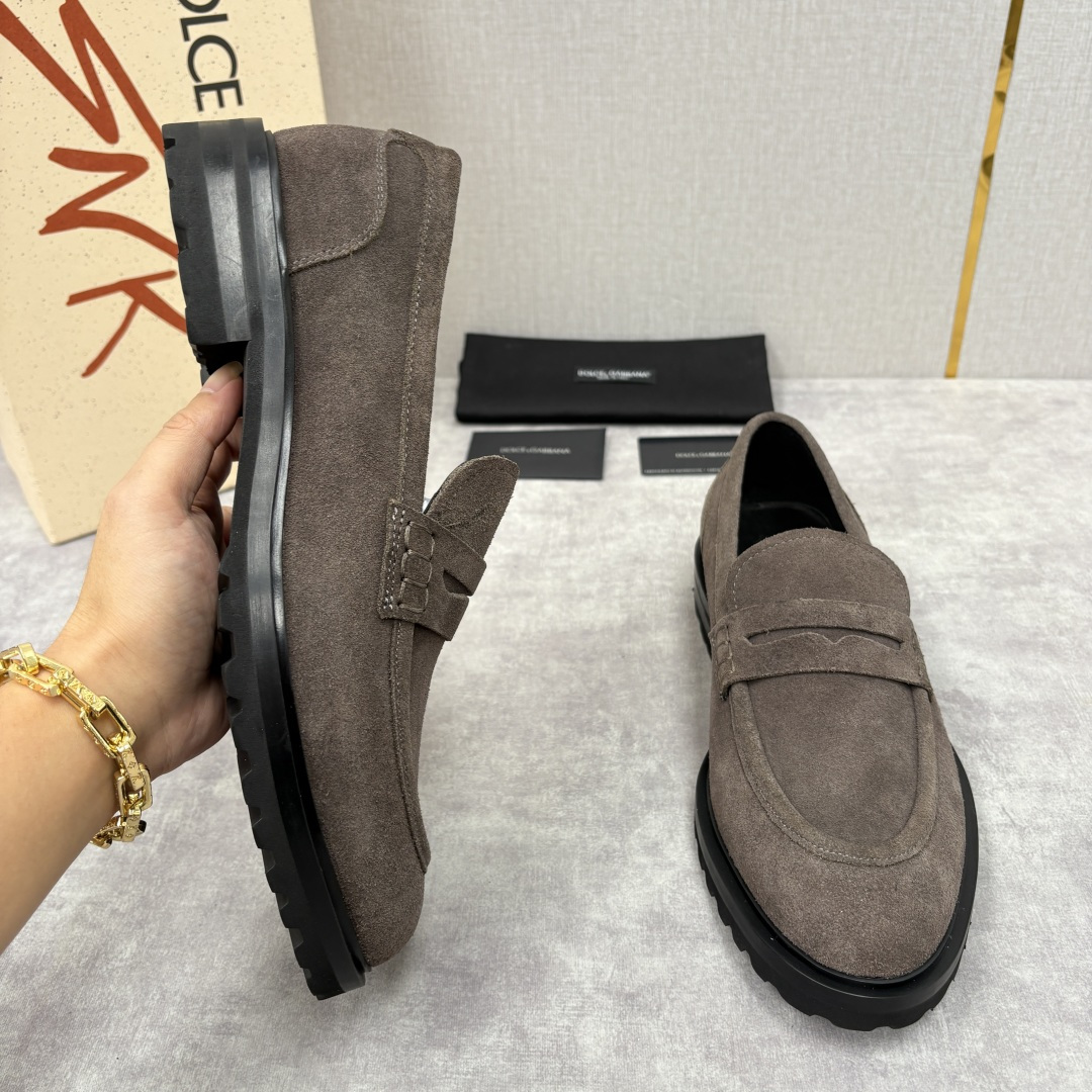 💋💍DG家新品 杜嘉-班纳 Dolce&Gabban* 男士正装鞋厚底鞋 这款乐福鞋皮鞋是把“雅痞松弛感