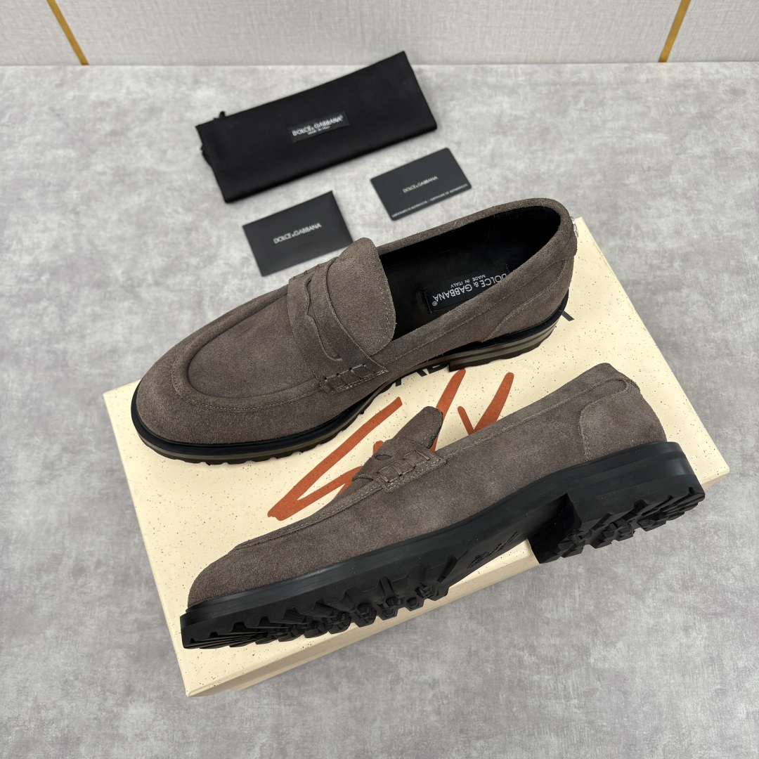 💋💍DG家新品 杜嘉-班纳 Dolce&Gabban* 男士正装鞋厚底鞋 这款乐福鞋皮鞋是把“雅痞松弛感