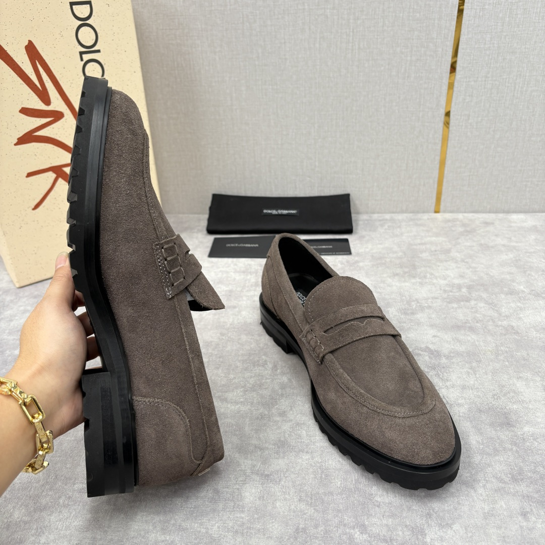 💋💍DG家新品 杜嘉-班纳 Dolce&Gabban* 男士正装鞋厚底鞋 这款乐福鞋皮鞋是把“雅痞松弛感