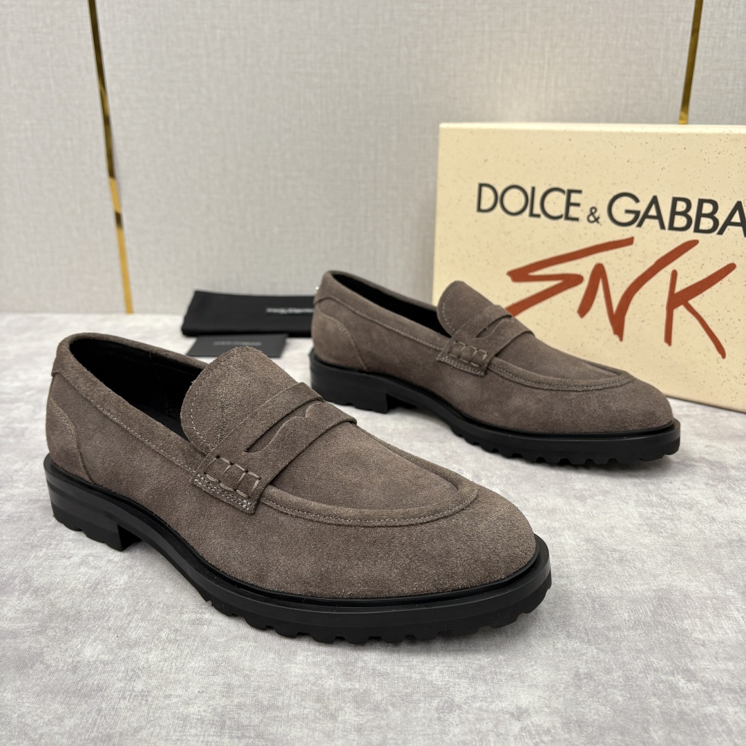 💋💍DG家新品 杜嘉-班纳 Dolce&Gabban* 男士正装鞋厚底鞋 这款乐福鞋皮鞋是把“雅痞松弛感