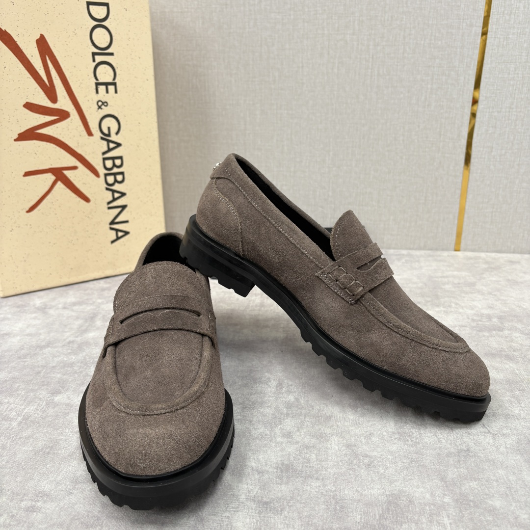 💋💍DG家新品 杜嘉-班纳 Dolce&Gabban* 男士正装鞋厚底鞋 这款乐福鞋皮鞋是把“雅痞松弛感