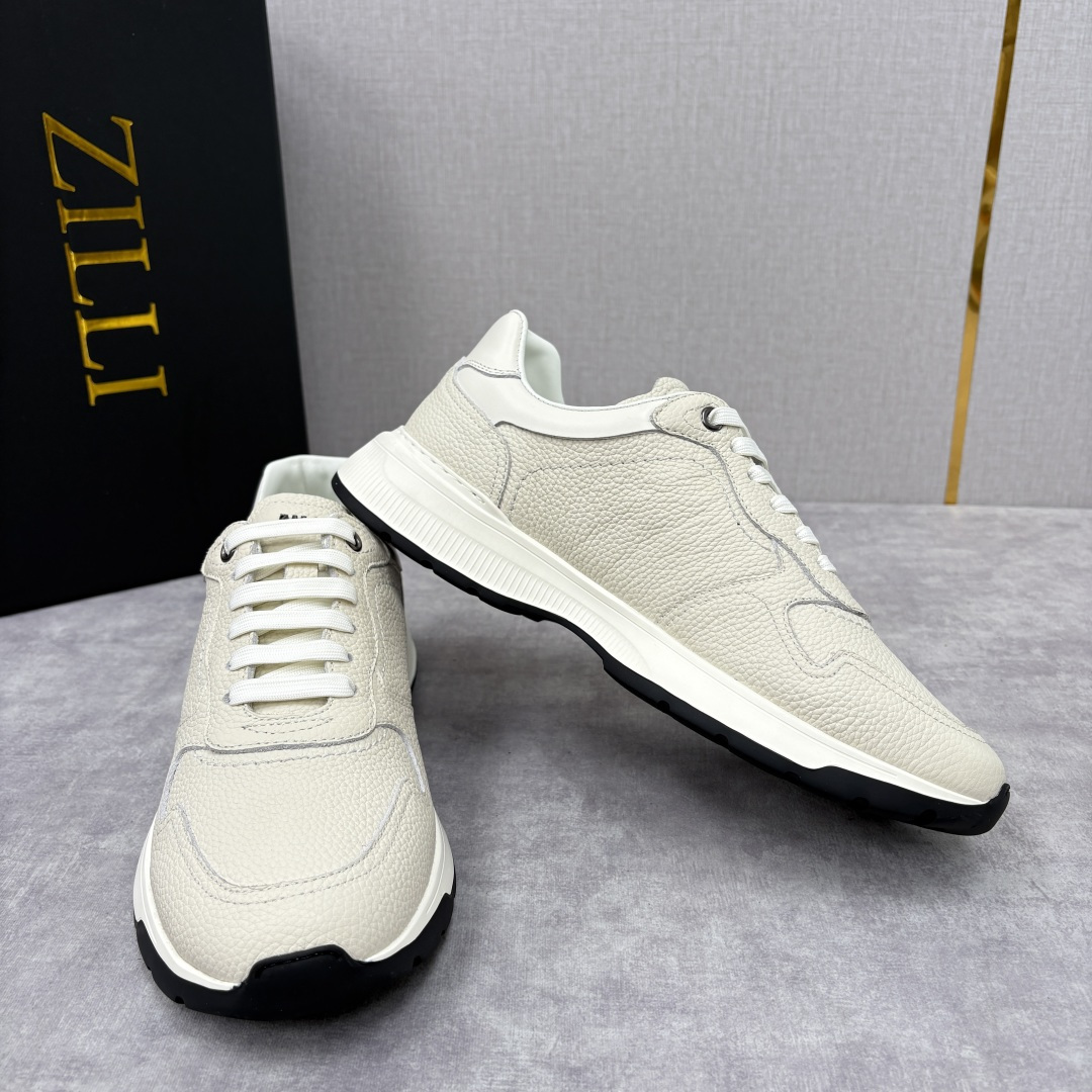 💋💍ZL家新品 Zill* 兹-利 是1970创立的法国奢侈男装品牌 缝线装饰男士休闲运动鞋当法式奢华邂