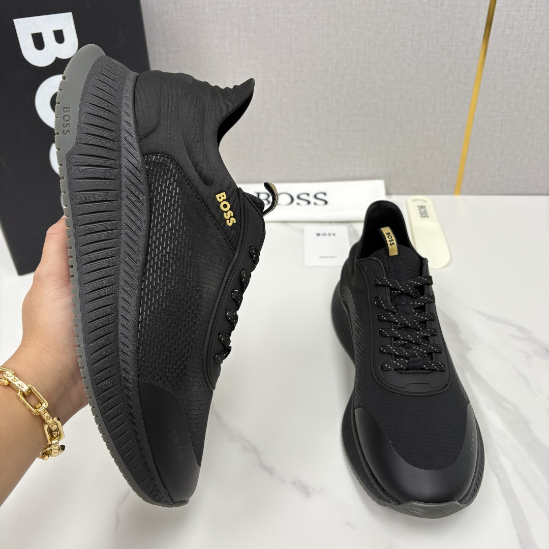 💋💍BOSS 男士新款 HUG*O BOSS男士休闲运动鞋：商务型格与运动基因的无缝衔接，解锁都市通勤新