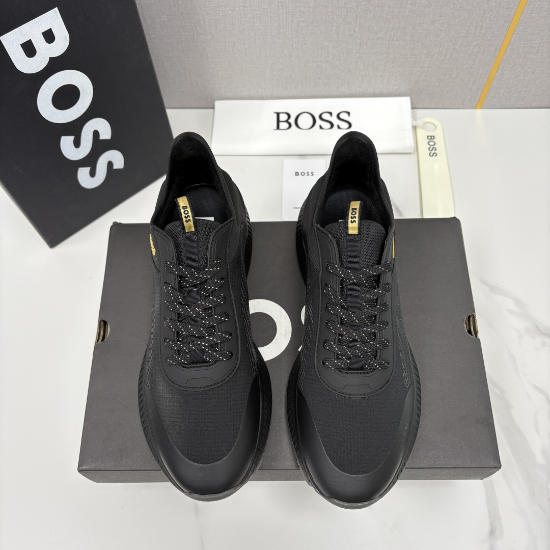 💋💍BOSS 男士新款 HUG*O BOSS男士休闲运动鞋：商务型格与运动基因的无缝衔接，解锁都市通勤新