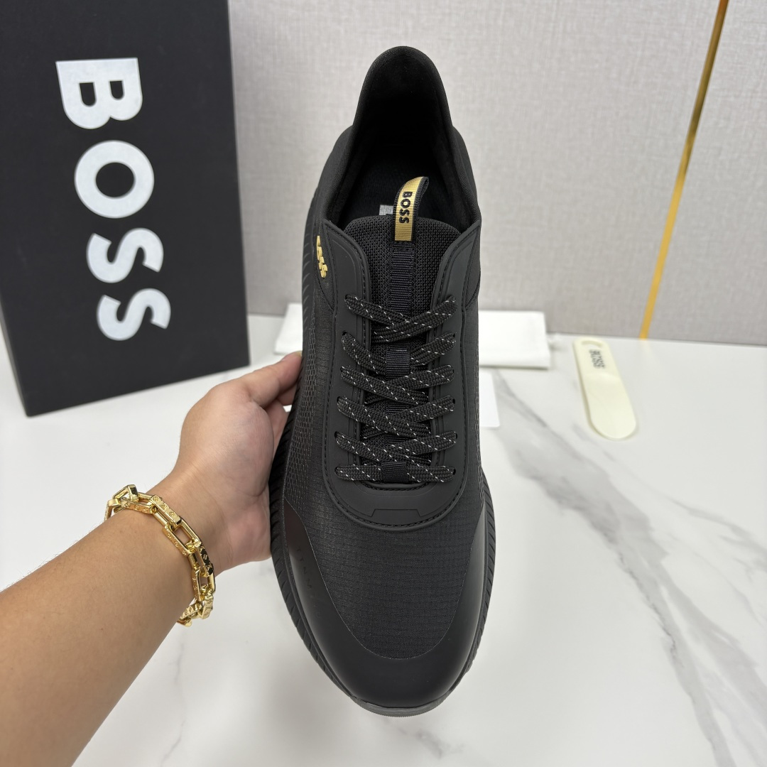 💋💍BOSS 男士新款 HUG*O BOSS男士休闲运动鞋：商务型格与运动基因的无缝衔接，解锁都市通勤新