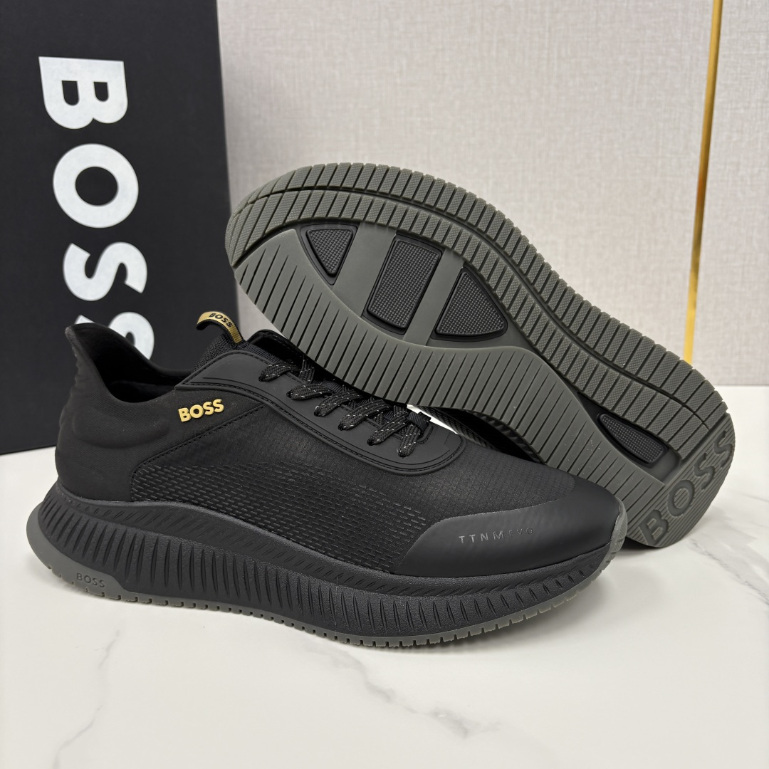 💋💍BOSS 男士新款 HUG*O BOSS男士休闲运动鞋：商务型格与运动基因的无缝衔接，解锁都市通勤新