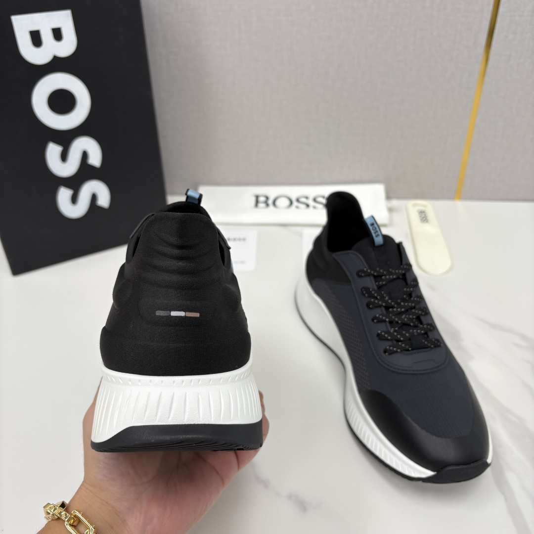💋💍BOSS 男士新款 HUG*O BOSS男士休闲运动鞋：商务型格与运动基因的无缝衔接，解锁都市通勤新