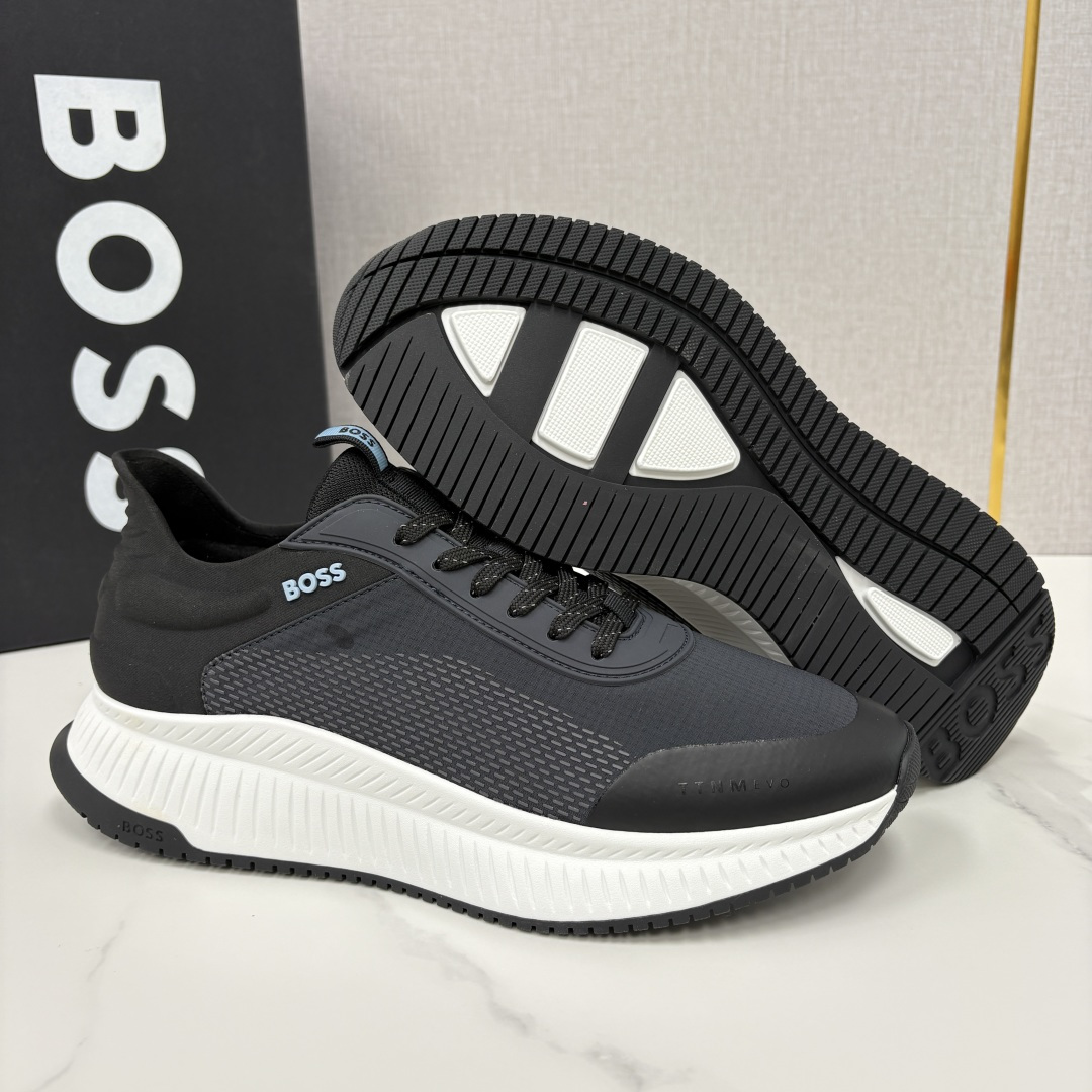 💋💍BOSS 男士新款 HUG*O BOSS男士休闲运动鞋：商务型格与运动基因的无缝衔接，解锁都市通勤新