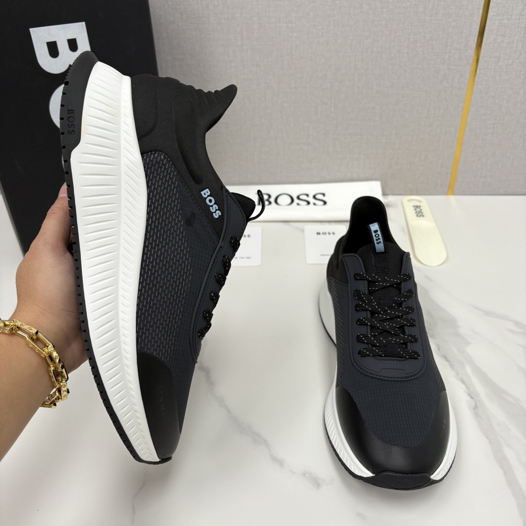 💋💍BOSS 男士新款 HUG*O BOSS男士休闲运动鞋：商务型格与运动基因的无缝衔接，解锁都市通勤新