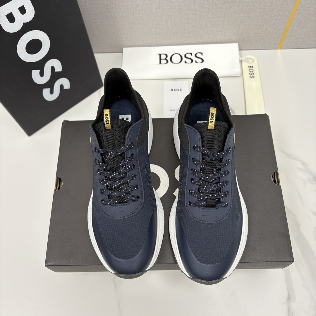 💋💍BOSS 男士新款 HUG*O BOSS男士休闲运动鞋：商务型格与运动基因的无缝衔接，解锁都市通勤新