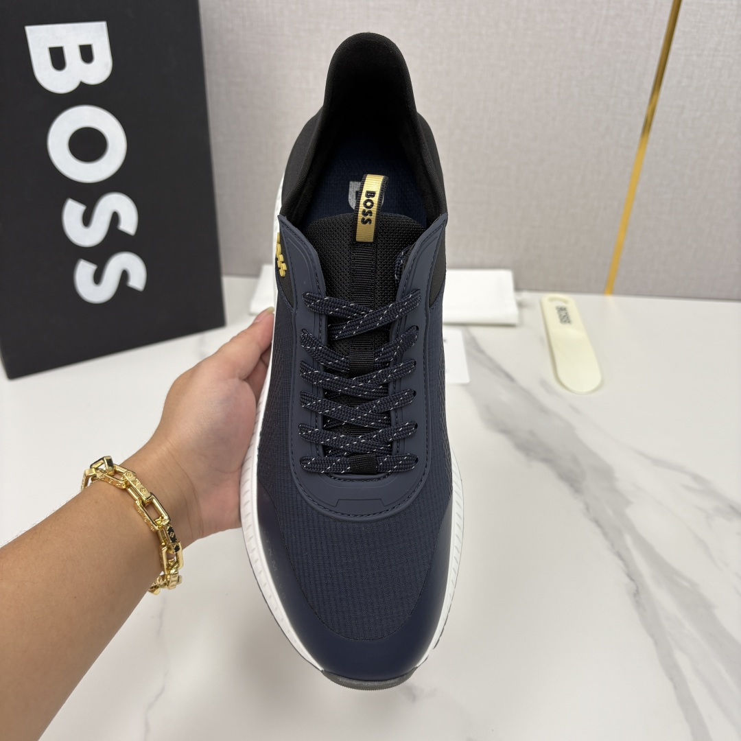💋💍BOSS 男士新款 HUG*O BOSS男士休闲运动鞋：商务型格与运动基因的无缝衔接，解锁都市通勤新