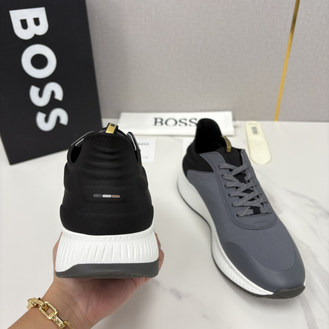 💋💍BOSS 男士新款 HUG*O BOSS男士休闲运动鞋：商务型格与运动基因的无缝衔接，解锁都市通勤新