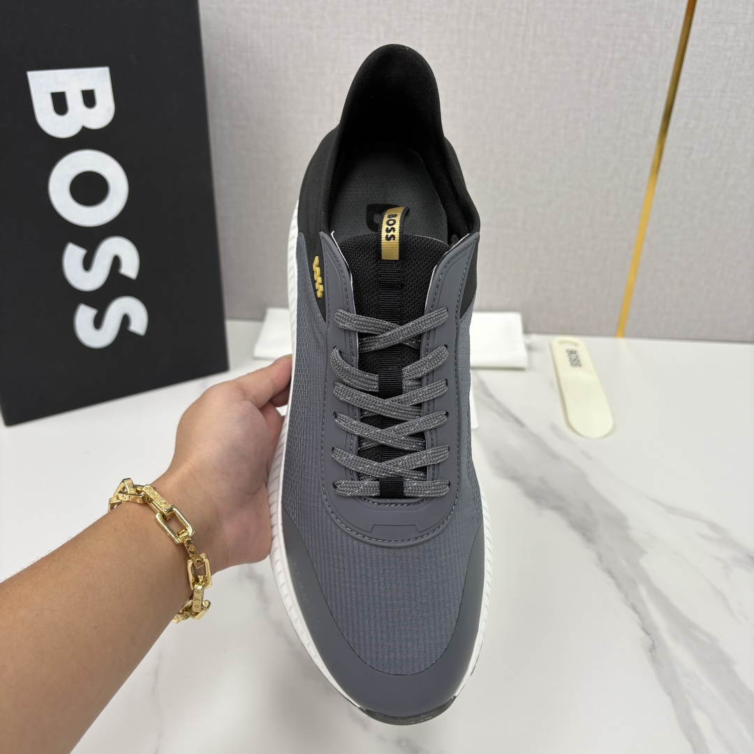 💋💍BOSS 男士新款 HUG*O BOSS男士休闲运动鞋：商务型格与运动基因的无缝衔接，解锁都市通勤新