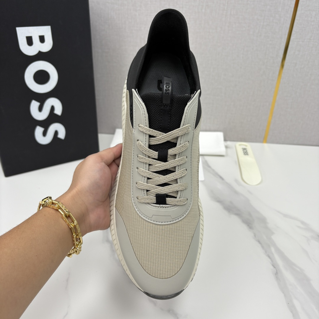 💋💍BOSS 男士新款 HUG*O BOSS男士休闲运动鞋：商务型格与运动基因的无缝衔接，解锁都市通勤新