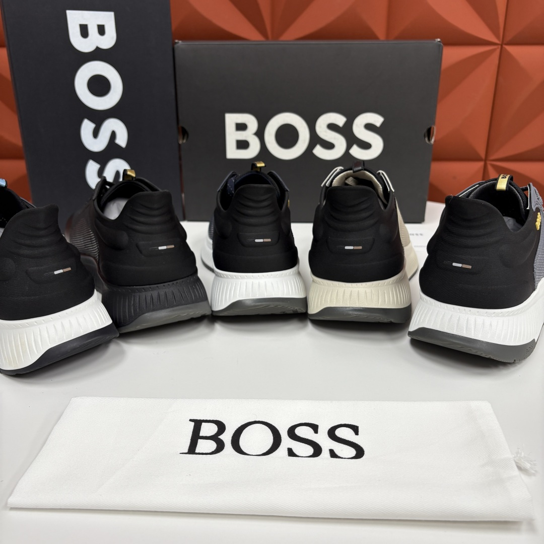 💋💍BOSS 男士新款 HUG*O BOSS男士休闲运动鞋：商务型格与运动基因的无缝衔接，解锁都市通勤新