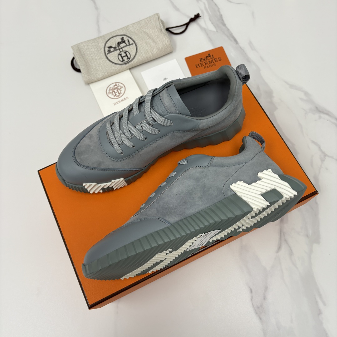 💋💍H家 Herme* 爱马-仕 新品Bouncing运动鞋 官方 9,700 有多种材质组合可选——细