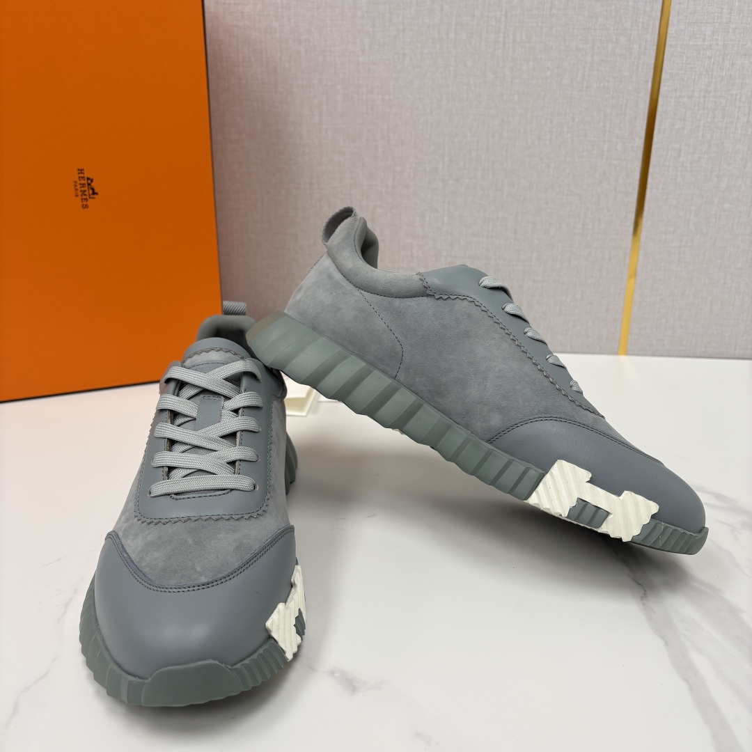 💋💍H家 Herme* 爱马-仕 新品Bouncing运动鞋 官方 9,700 有多种材质组合可选——细