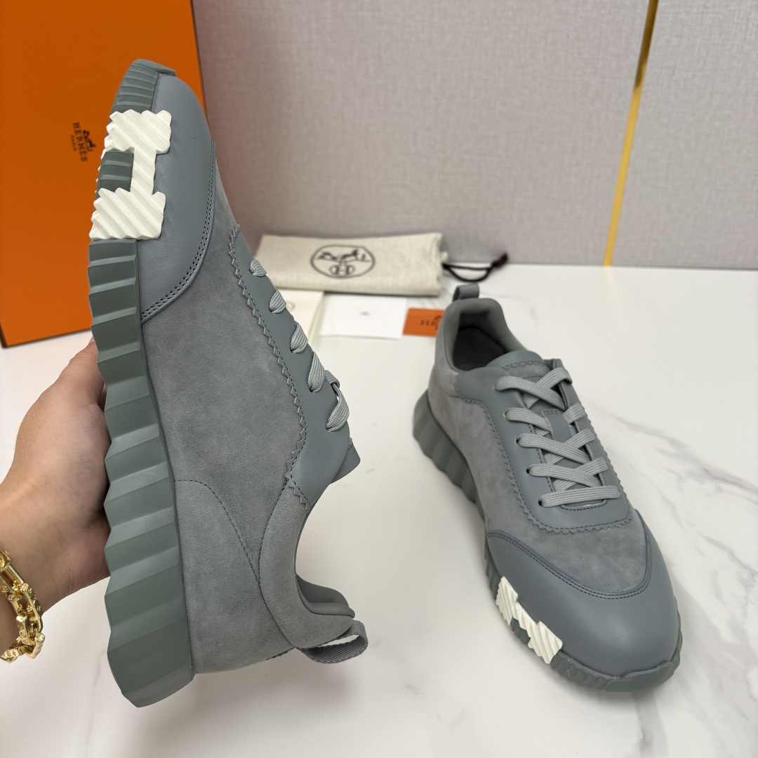 💋💍H家 Herme* 爱马-仕 新品Bouncing运动鞋 官方 9,700 有多种材质组合可选——细