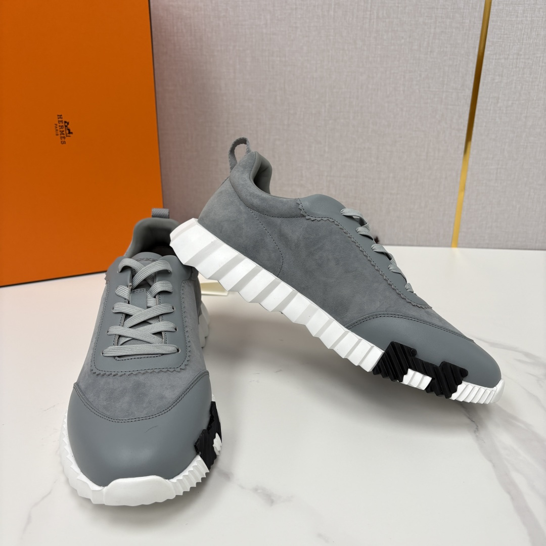 💋💍H家 Herme* 爱马-仕 新品Bouncing运动鞋 官方 9,700 有多种材质组合可选——细