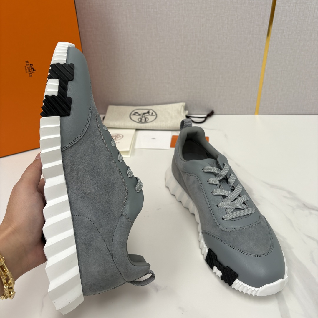 💋💍H家 Herme* 爱马-仕 新品Bouncing运动鞋 官方 9,700 有多种材质组合可选——细