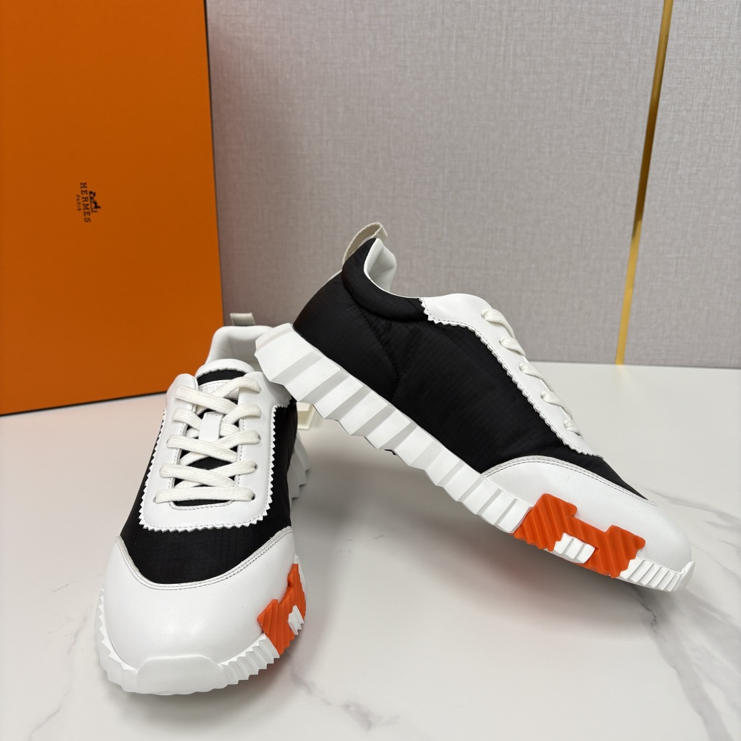 💋💍H家 Herme* 爱马-仕 新品Bouncing运动鞋 官方 9,700 有多种材质组合可选——细