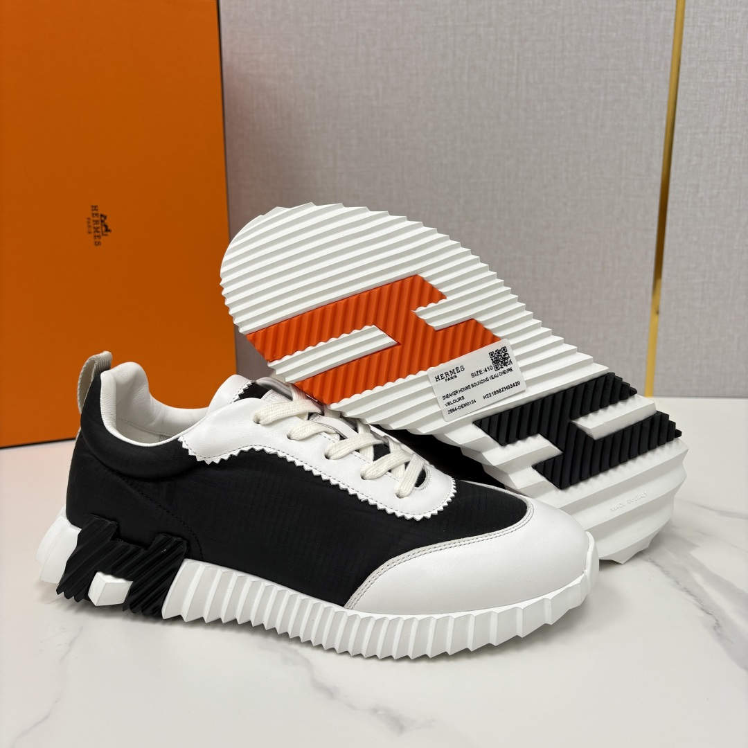 💋💍H家 Herme* 爱马-仕 新品Bouncing运动鞋 官方 9,700 有多种材质组合可选——细