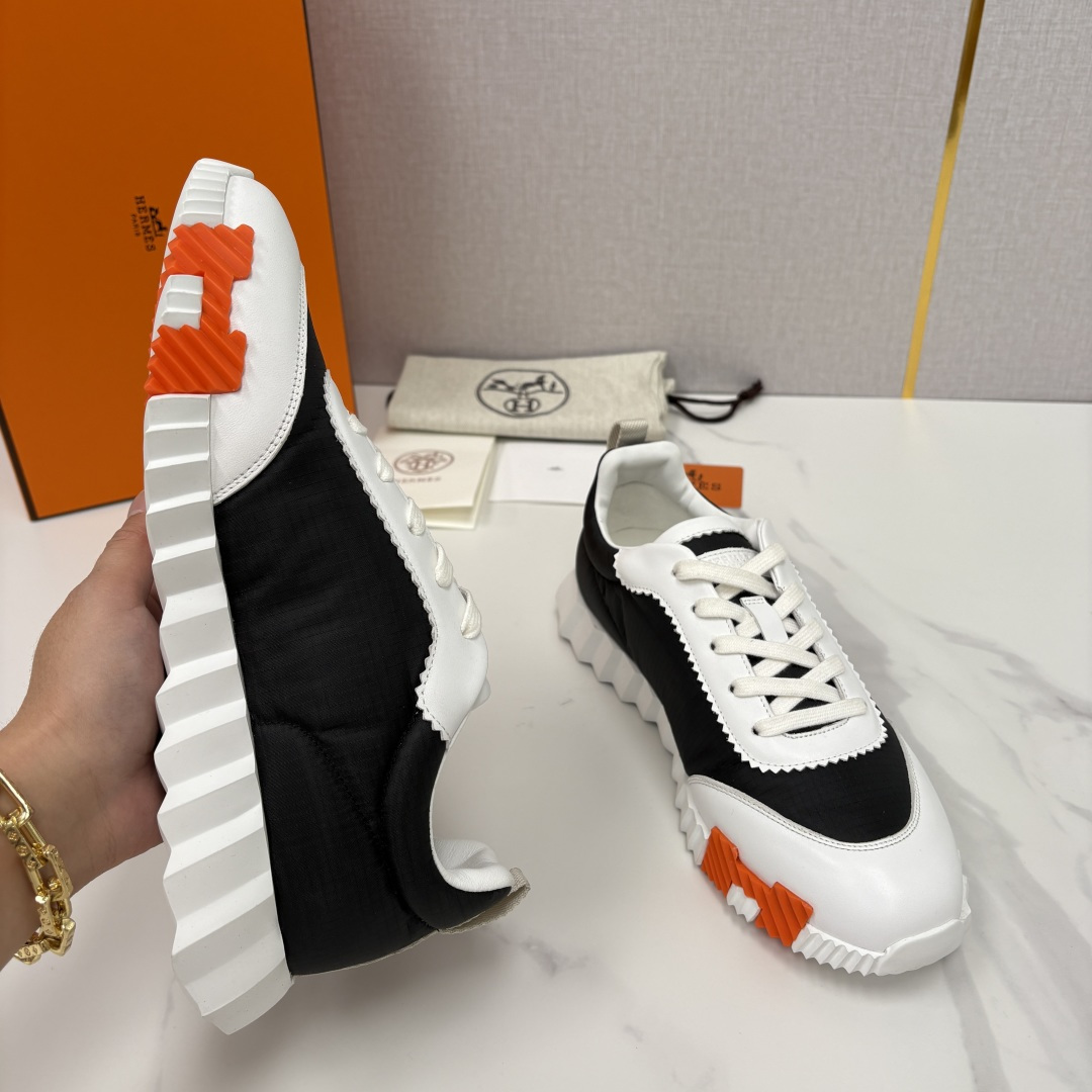 💋💍H家 Herme* 爱马-仕 新品Bouncing运动鞋 官方 9,700 有多种材质组合可选——细