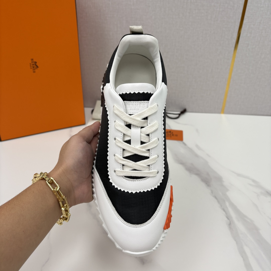 💋💍H家 Herme* 爱马-仕 新品Bouncing运动鞋 官方 9,700 有多种材质组合可选——细
