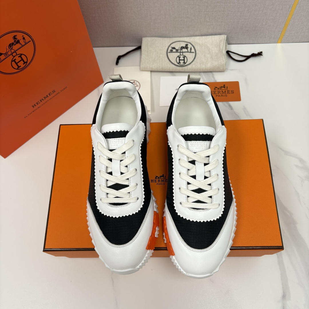 💋💍H家 Herme* 爱马-仕 新品Bouncing运动鞋 官方 9,700 有多种材质组合可选——细