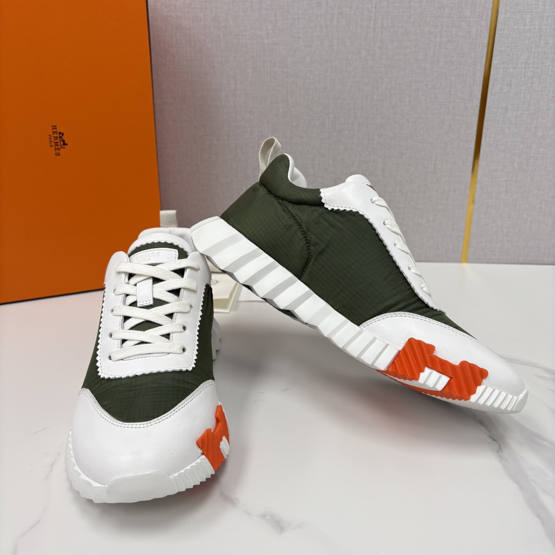 💋💍H家 Herme* 爱马-仕 新品Bouncing运动鞋 官方 9,700 有多种材质组合可选——细