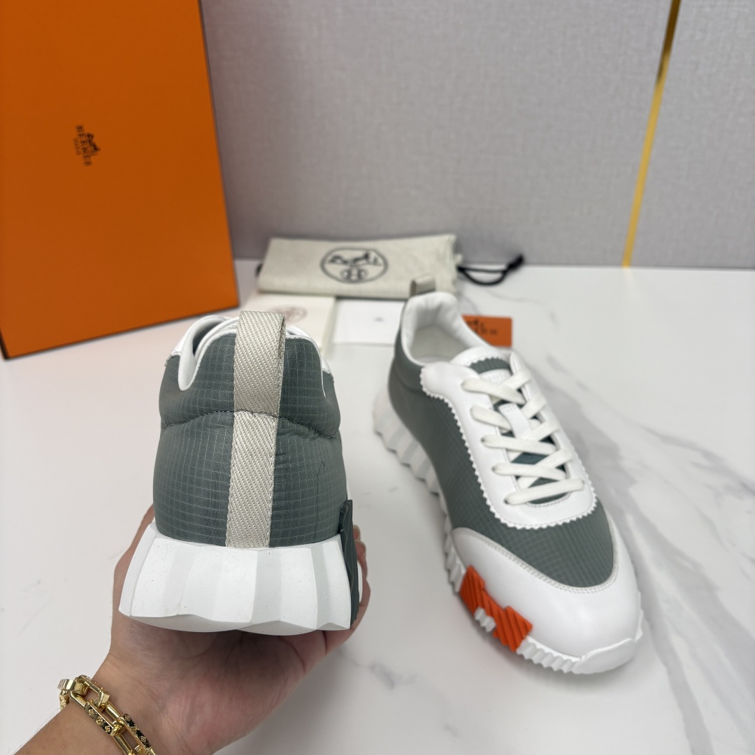 💋💍H家 Herme* 爱马-仕 新品Bouncing运动鞋 官方 9,700 有多种材质组合可选——细