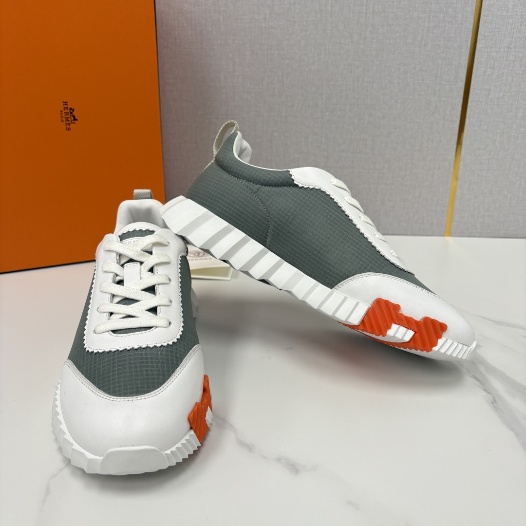 💋💍H家 Herme* 爱马-仕 新品Bouncing运动鞋 官方 9,700 有多种材质组合可选——细