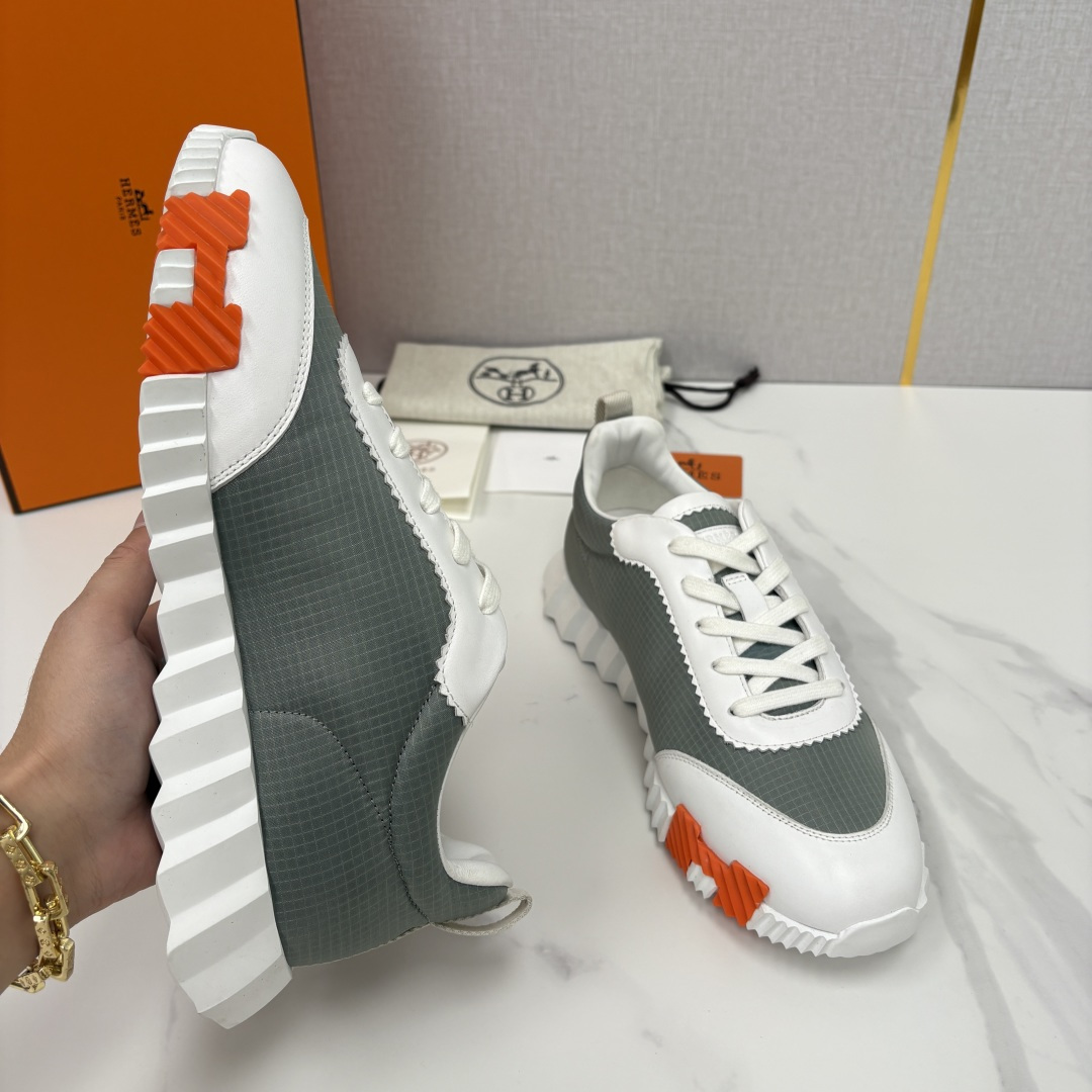 💋💍H家 Herme* 爱马-仕 新品Bouncing运动鞋 官方 9,700 有多种材质组合可选——细