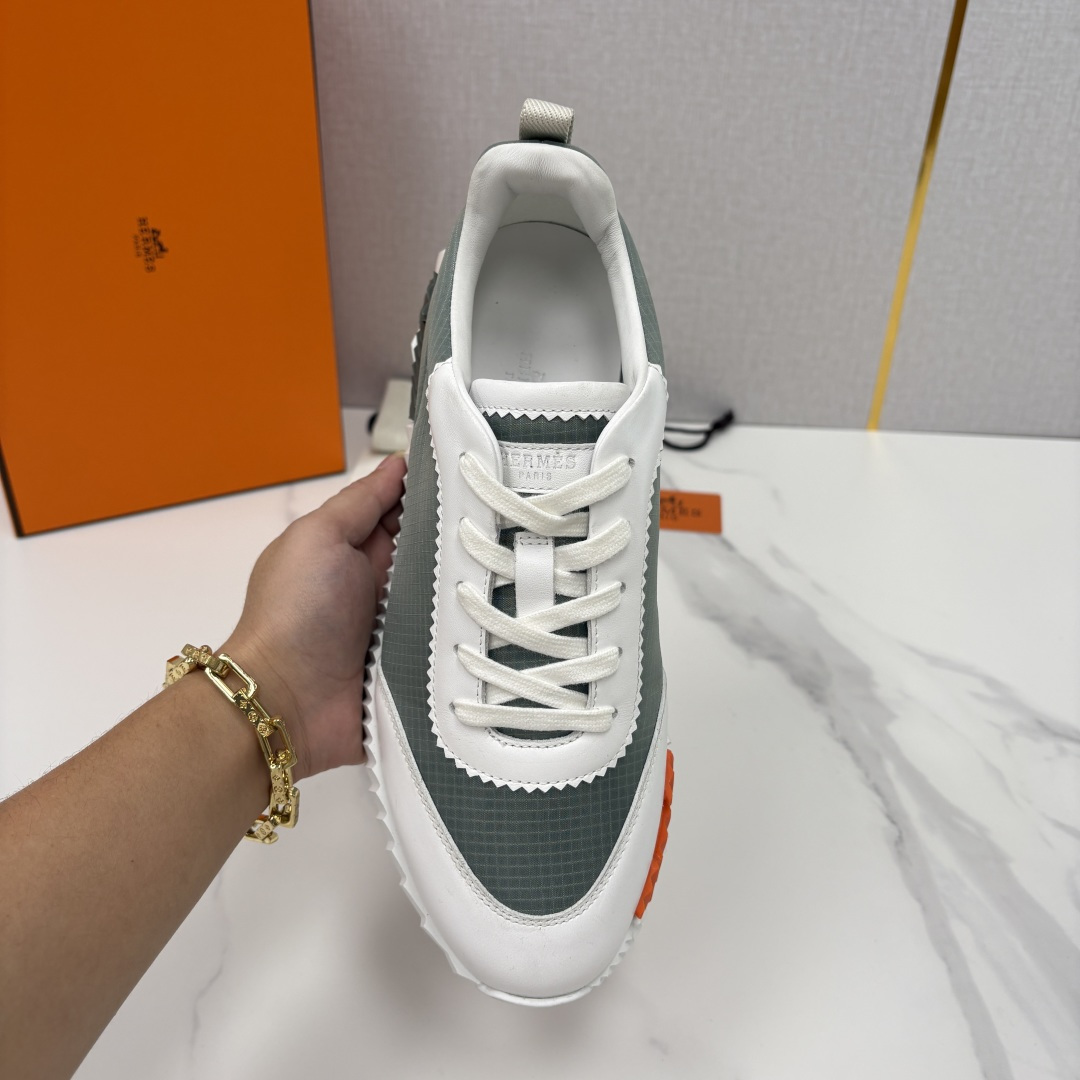 💋💍H家 Herme* 爱马-仕 新品Bouncing运动鞋 官方 9,700 有多种材质组合可选——细