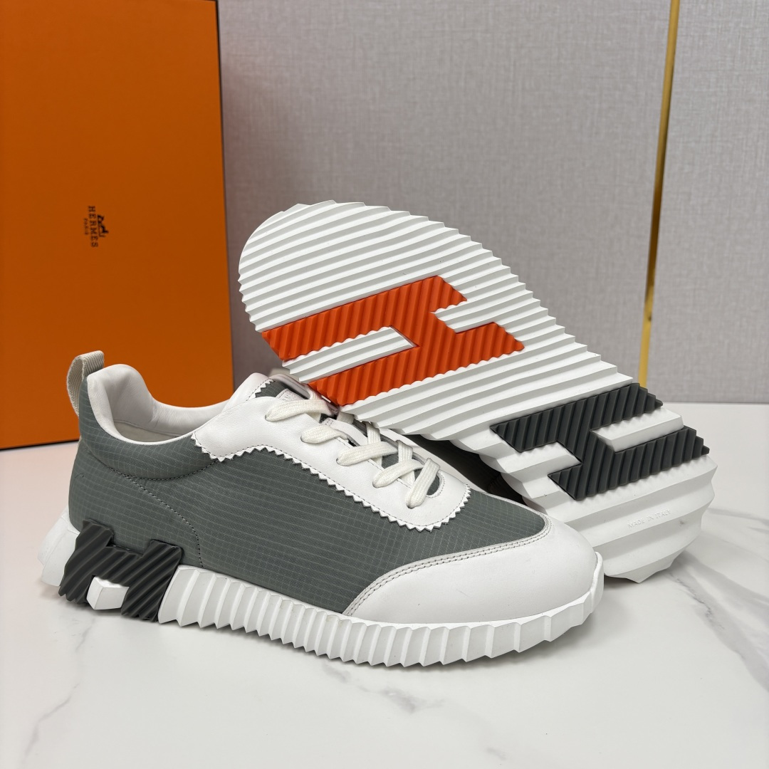 💋💍H家 Herme* 爱马-仕 新品Bouncing运动鞋 官方 9,700 有多种材质组合可选——细