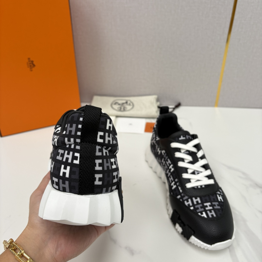 💋💍H家 Herme* 爱马-仕 新品Bouncing运动鞋 官方 9,700 有多种材质组合可选——细