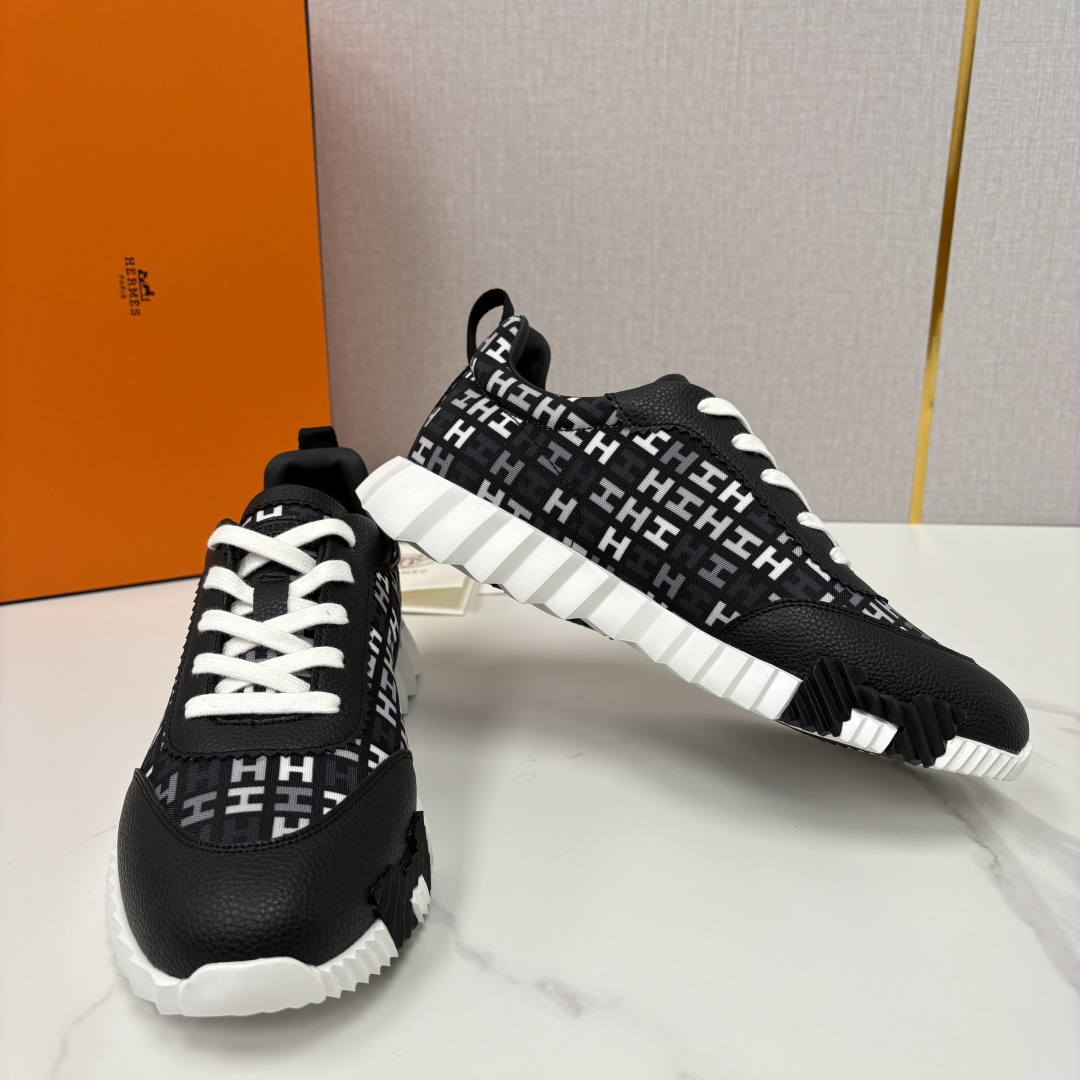 💋💍H家 Herme* 爱马-仕 新品Bouncing运动鞋 官方 9,700 有多种材质组合可选——细