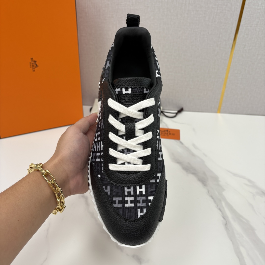 💋💍H家 Herme* 爱马-仕 新品Bouncing运动鞋 官方 9,700 有多种材质组合可选——细