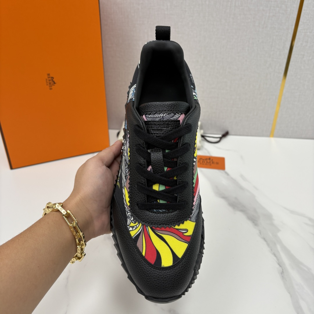 💋💍H家 Herme* 爱马-仕 新品Bouncing运动鞋 官方 9,700 有多种材质组合可选——细