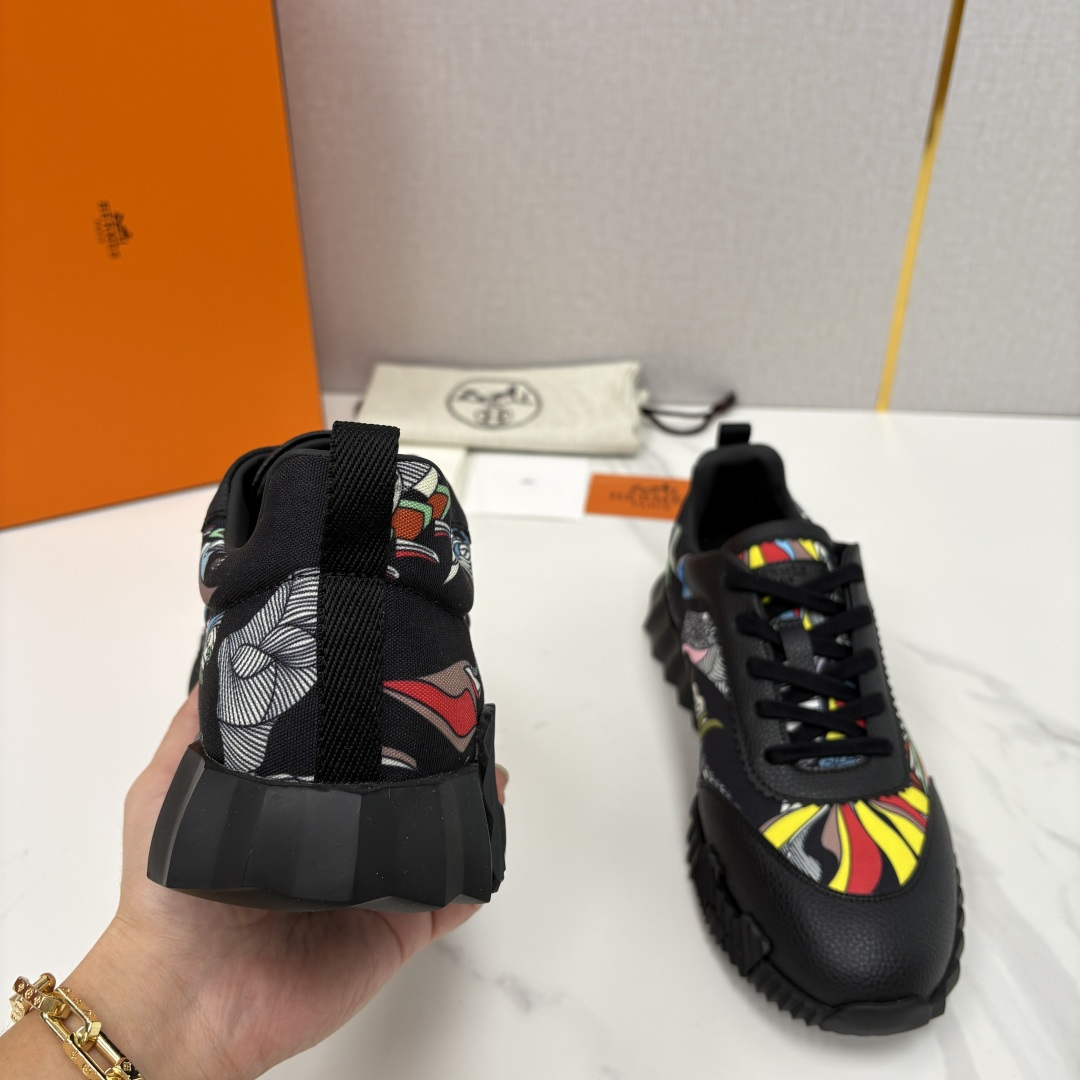 💋💍H家 Herme* 爱马-仕 新品Bouncing运动鞋 官方 9,700 有多种材质组合可选——细